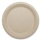 World Centric Fiber Plates, Plate, 9.1 in. Diameter, Natural, 1000PK PL-SC-U9-LFP - alternate 1